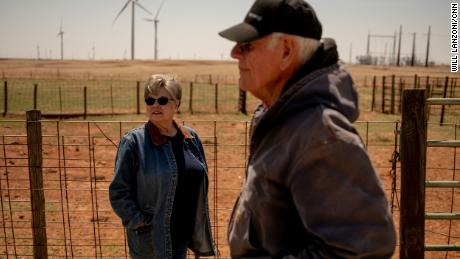 Cathy and Terry Baker stand on Cathy&#39;s family&#39;s farm that has been passed along through generations.