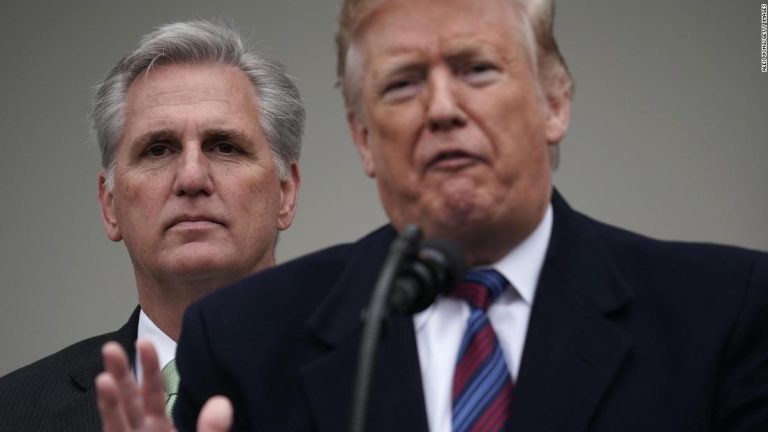 Donald Trump has Kevin McCarthy right where he wants him