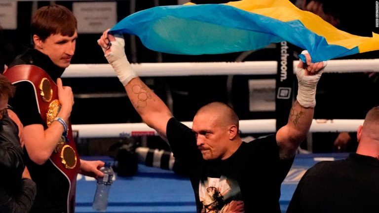 Oleksandr Usyk: Heavyweight champion speaks exclusively to CNN after joining Ukrainian defense battalion