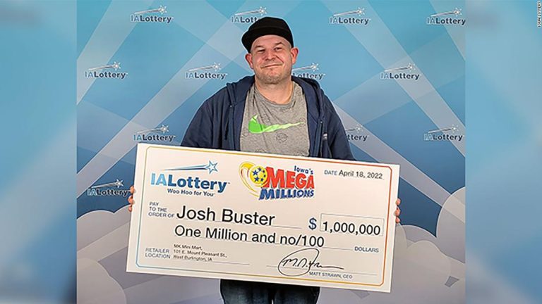 Iowa man wins $1 million lottery prize after printing mistake