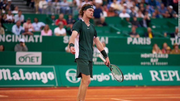 Andrey Rublev: Russian tennis star says Wimbledon ban is ‘illogical’ and ‘discriminatory’