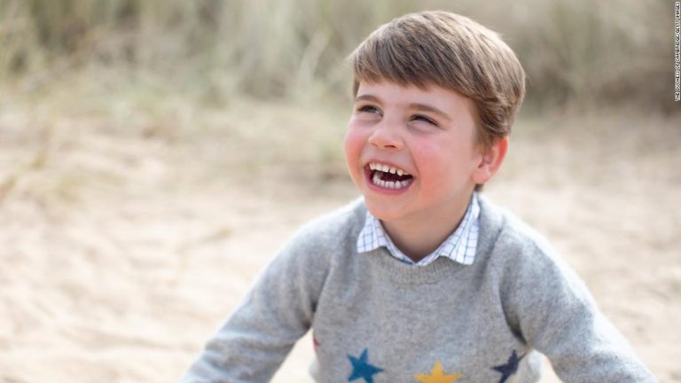 Prince William and Duchess Kate share new photos of Prince Louis for his 4th birthday