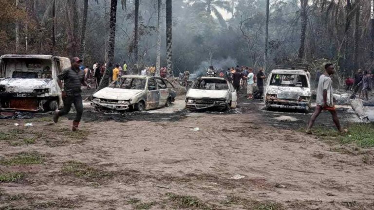 Huge blast at illegal oil refinery in Nigeria kills scores of people, including children