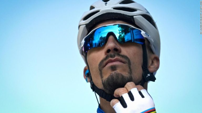 Julian Alaphilippe: World champion cyclist badly injured after hitting tree in high-speed crash