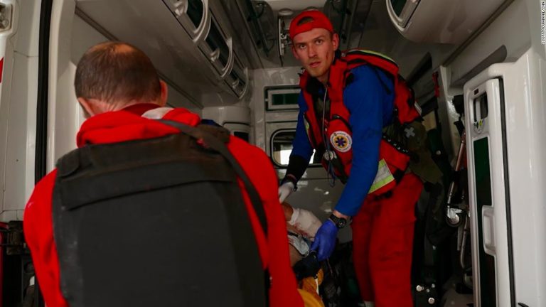 As Russian rockets rain down on Kharkiv, its paramedics are risking their lives to save others