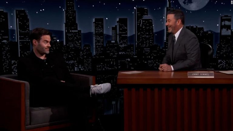 Bill Hader recounts how daughter pranked him in front of Chris Pratt