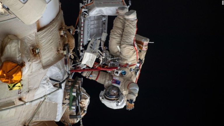 Russian spacewalkers will ‘flex’ space station’s robotic arm