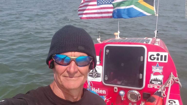 Peter Harley, 61, is set to row from the US to France. The entire journey will be nearly 4,000 miles