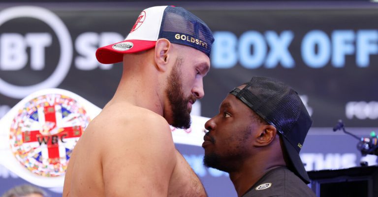 Heavyweight Champion Tyson Fury Faces Dillian Whyte in London