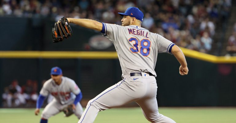 Tylor Megill and Mets Cruise Through Win Over D’Backs