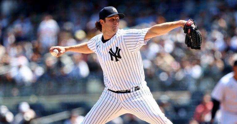 With Cole on Mound, Yankees Score Often to Sweep Guardians