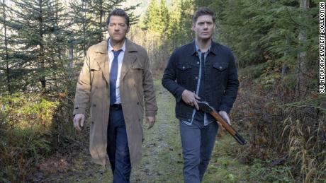 Misha Collins as Castiel and Jensen Ackles as Dean in &quot;Supernatural.&quot;