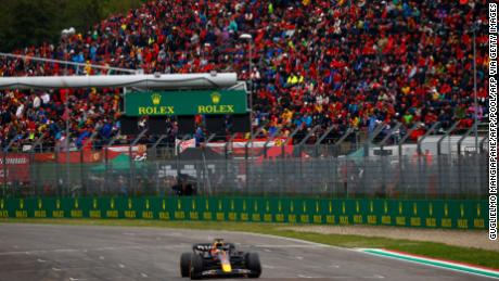 Verstappen dominated the Emilia Romagna Grand Prix on Sunday.