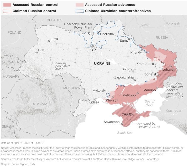 It’s just past 7 p.m. in Kyiv. Here’s what you need to know.