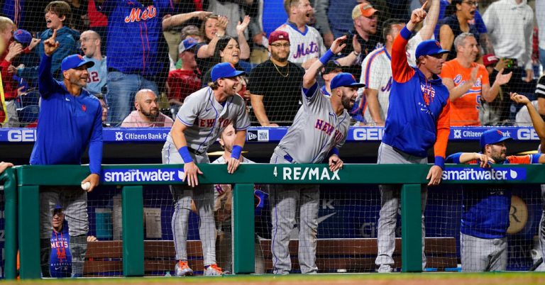 Mets Erase Six-Run Deficit in Ninth to Beat Phillies