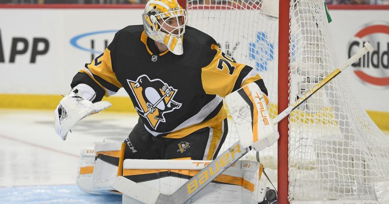 Penguins’ Louis Domingue Is a Backup Turned NHL Playoffs Star