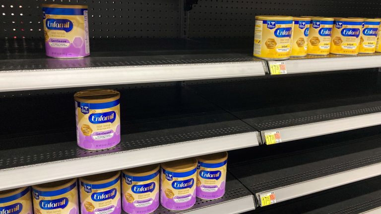 40 percent of America’s baby formula supplies are out of stock