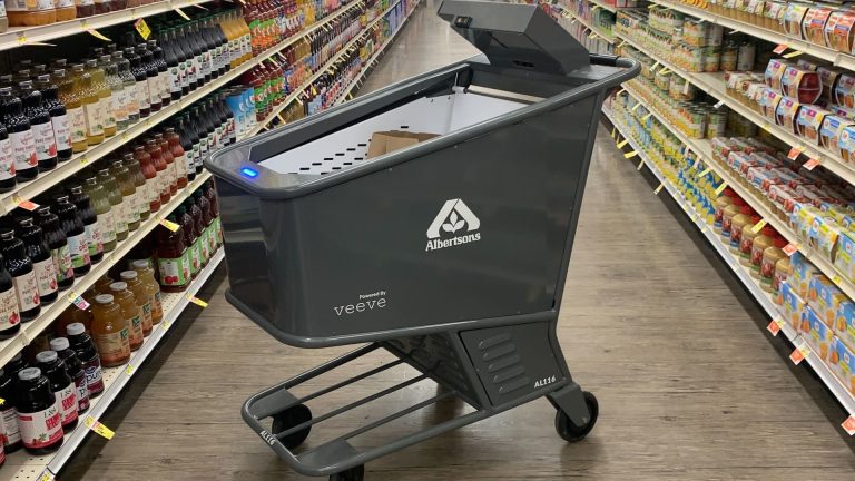 Albertsons deploys smart grocery carts from Veeve, ex-Amazon engineers