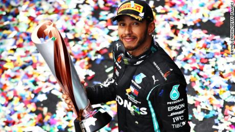 Hamilton has won seven F1 titles.