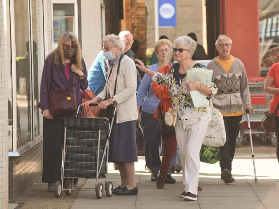 Downham Market in Norfolk. The South Ward of the town has the highest proportion of people over 65 in the country.