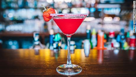 Savor a taste of spring with a strawberry martini, the perfect cocktail for the season.