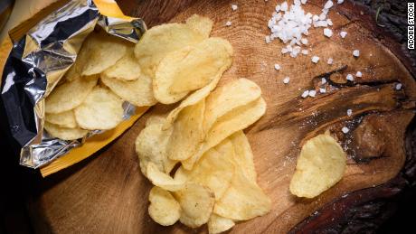 A single-serving package of potato chips may help ensure you don&#39;t gorge on the snack.