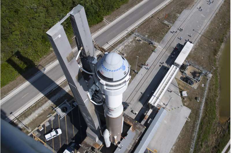 Boeing crew capsule launches to space station on test redo