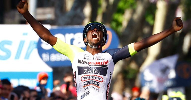 Biniam Girmay Becomes First Black African to Win a Grand Tour Stage