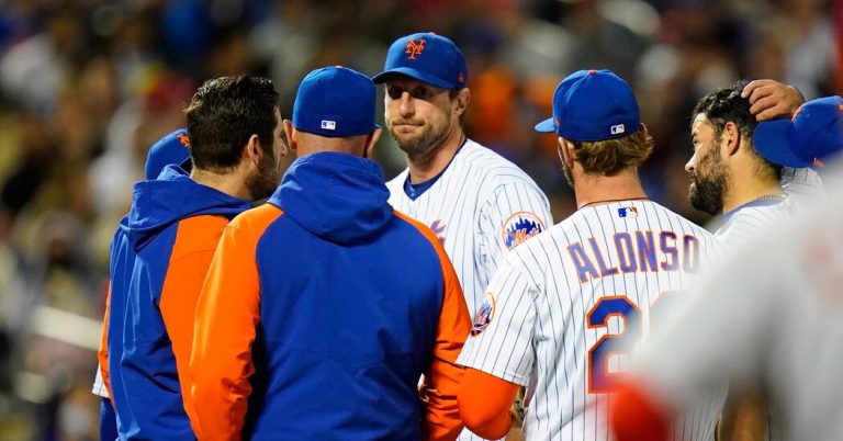 Max Scherzer Leaves Early With Discomfort in Mets Win