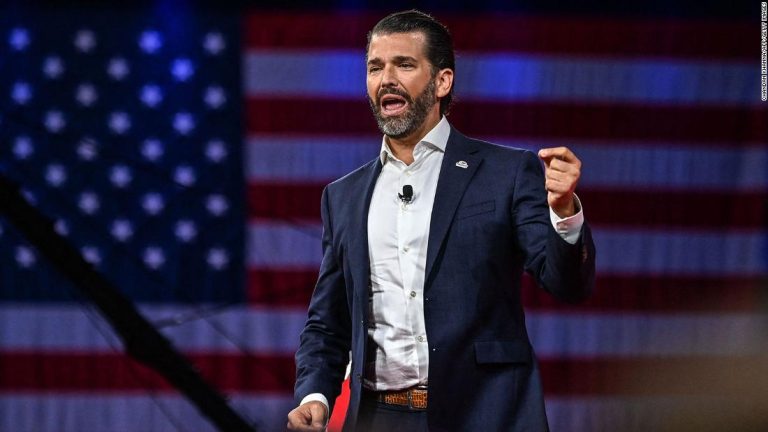 Donald Trump Jr. met with the House January 6 committee on Tuesday