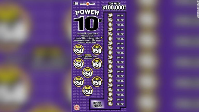 Maryland lottery: Man wins $100,000 after skipping work