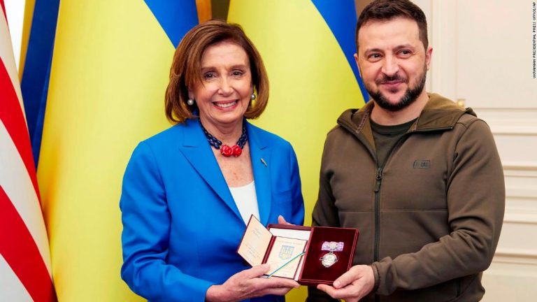 Pelosi to Zelensky: US will ‘be there for you until the fight is done’