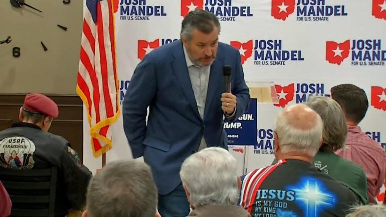 ‘Tattooed on my rear end!’: Cruz mocks GOP candidates invoking Trump