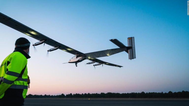 Skydweller solar-powered plane could stay in the air for months