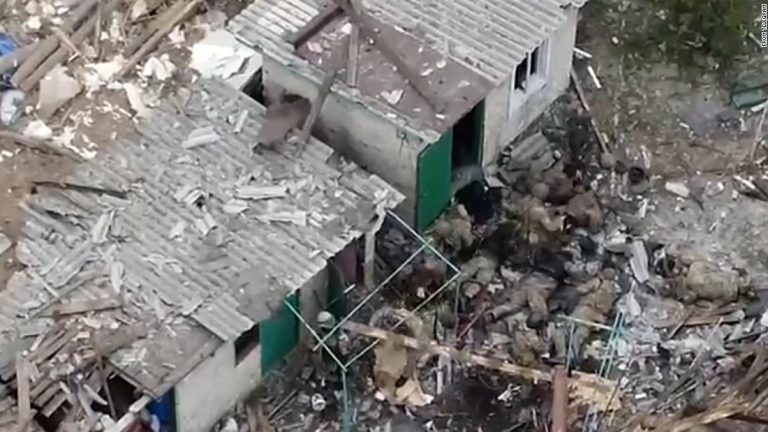 Ukraine news: Russian drone shows immense destruction in eastern town