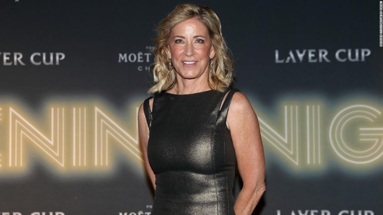 Chris Evert: 18-time grand slam champion complete chemotherapy treatment for ovarian cancer