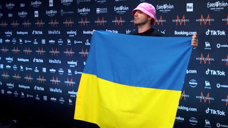 Ukrainian leaves battlefield to compete in Eurovision