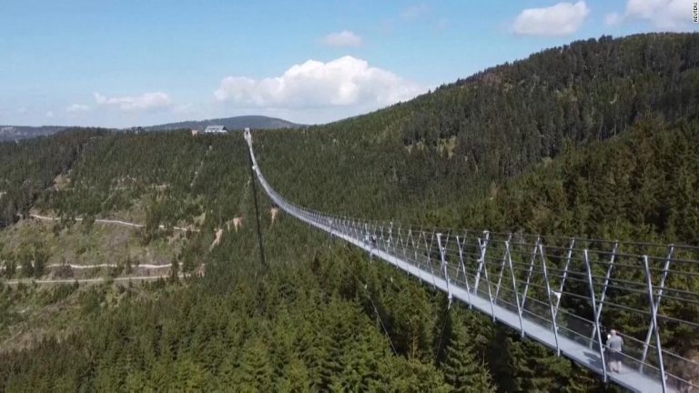 Take a walk on the world's longest suspension footbridge