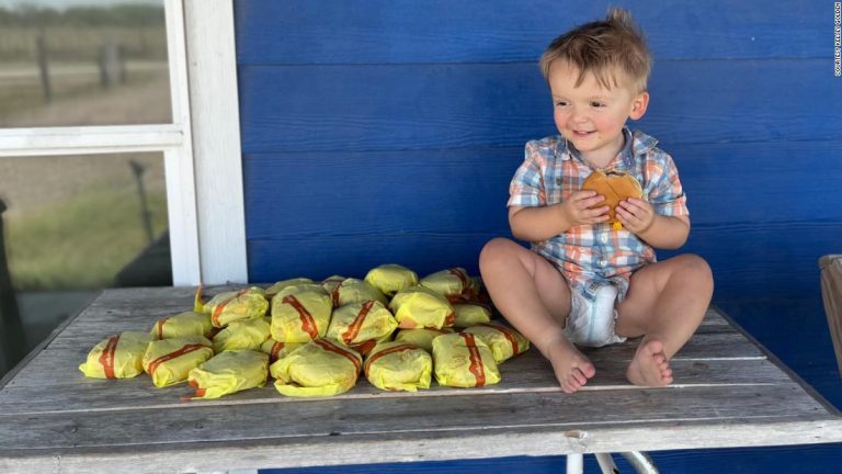 A Texas mom left her phone unlocked. Then her 2-year-old son ordered 31 cheeseburgers