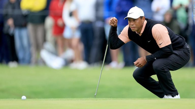 Tiger Woods struggles in career-worst PGA Championship round, shooting a nine-over par 79