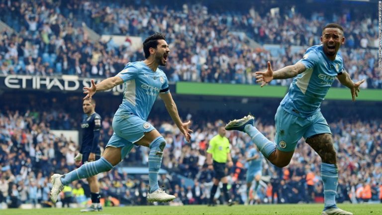 Manchester City produces stunning comeback to secure English Premier League title on dramatic final day