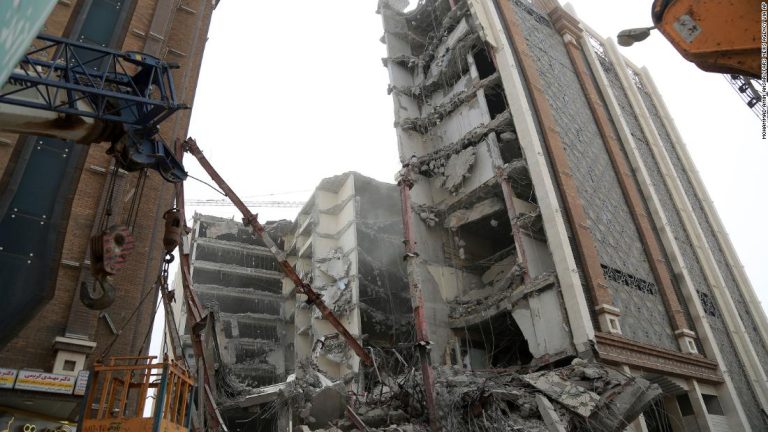 Abadan, Iran collapse: At least five killed after a building collapses, leaving 80 people trapped