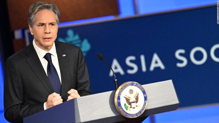 Blinken says US ready to increase diplomacy with China in “this charged moment of the world”