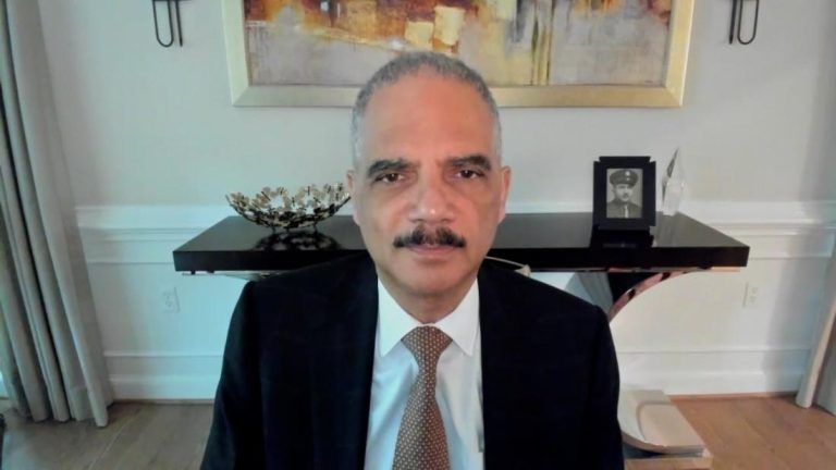 Eric Holder: 'The system's been perverted by the gun lobby'