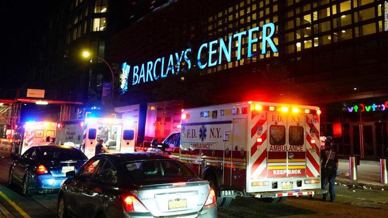 Naomi Osaka ‘petrified’ after seeing panicked people flee Brooklyn’s Barclays Center