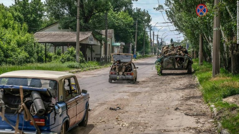 Ukrainian military reports advances in the south and intense fighting in eastern Donbas region