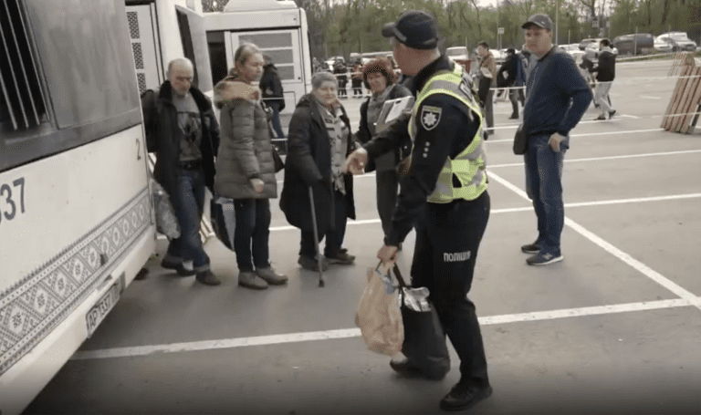 Some evacuees from Mariupol’s Azovstal steel plant arrive in Zaporizhzhia