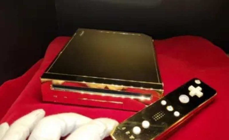 Watch the ‘Gold-plated Nintendo Wii’ that was once meant for British Queen Elizabeth