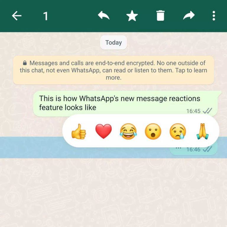 WhatsApp Reactions starts arriving on Android, here’s how to use it