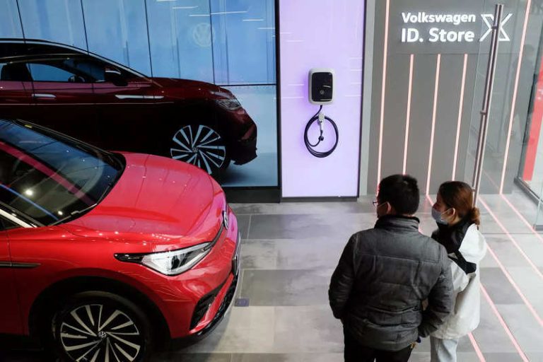 Global automakers face electric shock in China